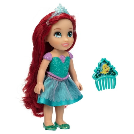Disney Princess the Little Mermaid Petite Ariel 6 inch Fashion Doll with Beautiful Outfit and Comb