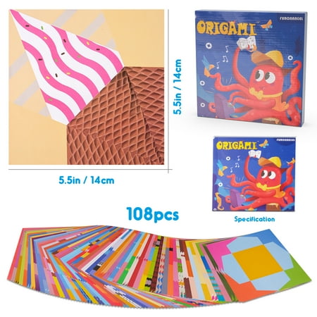 SUNNYPIG Gifts for 7 8 9 10 11 12 Year Old Girls Boys Toy,Origami Arts and Crafts for Kids Age 6-12 Years Old Children Gift,Origami Paper Craft Kits for Kid Girl Aged 8-12 Year Old Girl Presents