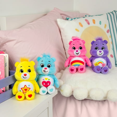 Care Bears 8 Inch Plush 4-Pack Treasure Box - Soft Huggable Material! For Kids 4 Years and up.