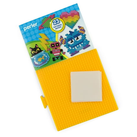 Perler 4,000 Bead Tray With Idea Book and Pegboard, Ages 6 and Up, 4003 Pieces, Kid and Adult Craft Kit