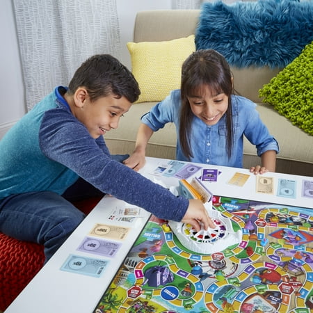 The Game of Life Game, Family Board Game, For Ages 8+, Pegs Come In 6 Colors