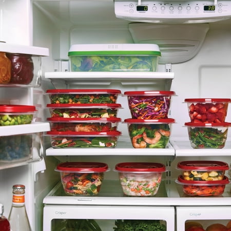 Rubbermaid TakeAlongs Food Storage Containers, 16 Piece Set