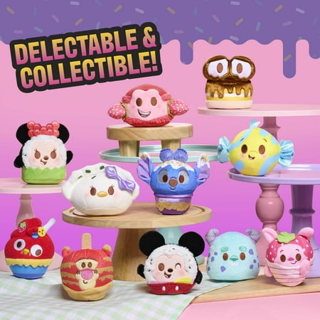 Disney Munchlings Single Serve Scented Collectible Plush, Kids Toys for Ages 0+