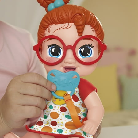 Baby Alive Lil Dreamer Dottie Doodle Red Hair Baby Doll Sleepover Toy for Girls & Boys 3+