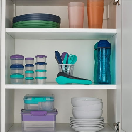 Sistema To Go Round Mini Bites 3-Pack (Colors May Vary)3.03" x 6.42",