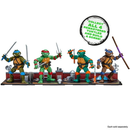 Teenage Mutant Ninja Turtles: 4? Remastered Leonardo Action Figure by Playmates Toys