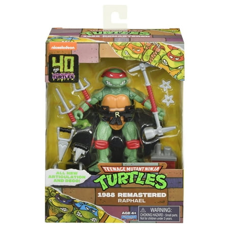 Teenage Mutant Ninja Turtles: 4? Remastered Raphael Action Figure by Playmates Toys