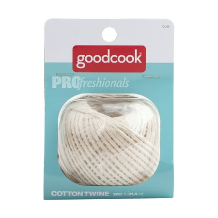 GoodCook Natural Cotton Cooking and Crafting Twine Ball 300 ft