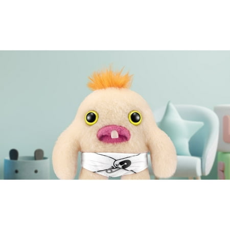 Fuggler Baby Fugg 3.5 inch (Mr Needles), Funny Ugly Monster Soft Plush Collectible Toy by ZURU