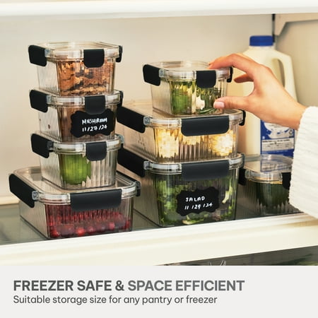 Thyme & Table 2 Pack of 7 Cup Food Storage Containers, Clear