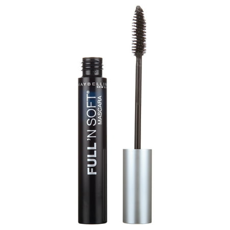 Maybelline Full 'N Soft Washable Mascara, Very Black, 0.28 fl. oz.Black, 0.28 fl oz-Washable,
