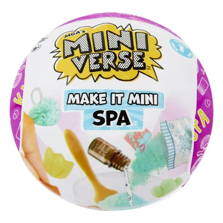 MGA's Miniverse Make It Mini Spa Mini Collectibles, Tween Novelty Toy, Ages 8 & up