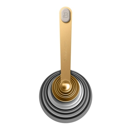 Beautiful 14-Piece Mix & Measure Set, Porcini Taupe by Drew Barrymore