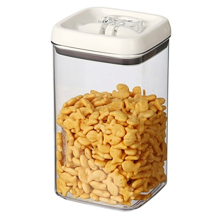 Better Homes & Gardens Canister Pack of 3, Flip-Tite? Square Food Storage Container Set