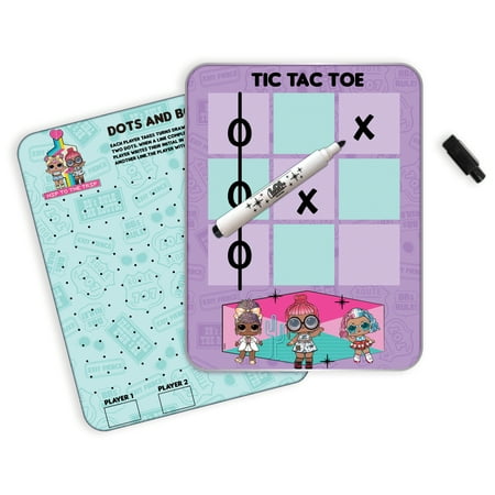 L.O.L Surprise! on-the-Go Activity Tin Art Set for Girls, 27 Pieces, for Children Ages 6+
