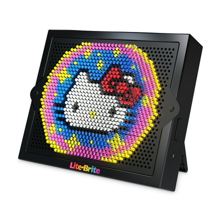 Lite-Brite Super Bright HD, Hello Kitty Edition - Create Art with Light, Enhances Creativity, Gift for Girls and Boys Ages 6+