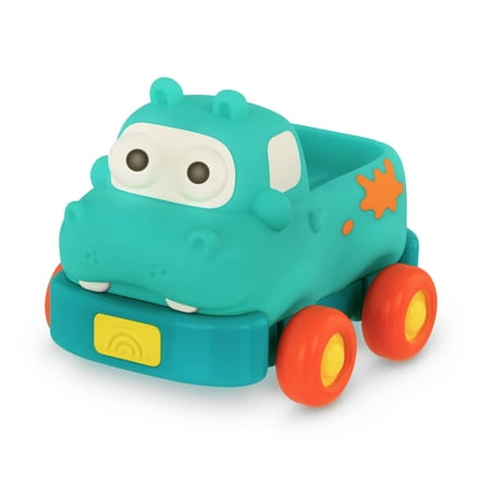 Battat Safari Speedsters 3 Pull-Back Animal Cars, Play Vehicles Baby and Toddler Toys
