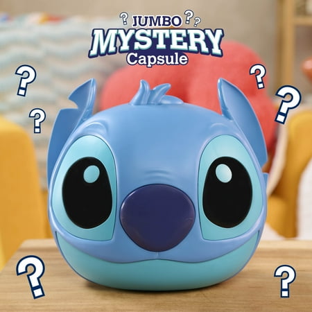 Disney Stitch Jumbo Mystery Capsule, 9 inch Figure, Surprise Outfits, Alien