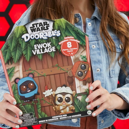 STAR WARS? Doorables Ewok Village Collection Peek, Collectible Figures, Kids Toys for Ages 5 Up