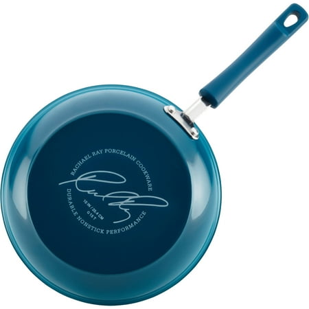 Rachael Ray 15 Piece Nonstick Pots and Pans Set, Marine Blue