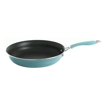 The Pioneer Woman Frontier Speckle 24-Piece Aluminum Cookware Combo Set, Turquoise, Blue