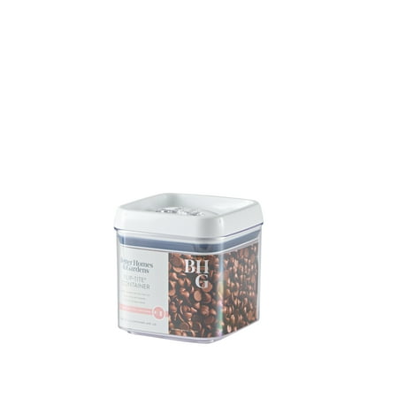 Better Homes & Gardens Canister - 4.5 Cup Flip-Tite? Square Food Storage Container