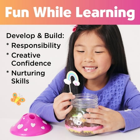 Creativity for Kids Fairy Forest Garden- Child, Beginner Craft Kit for Ages 6 to 9, Boys and Girls