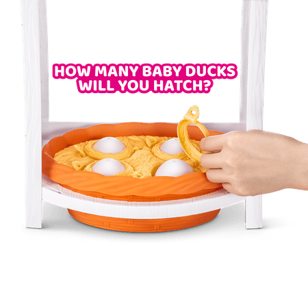 Pets Alive Mama Duck & Baby Surprise, Nurturing Play Surprise Hatching Interactive Girls Toy by ZURU