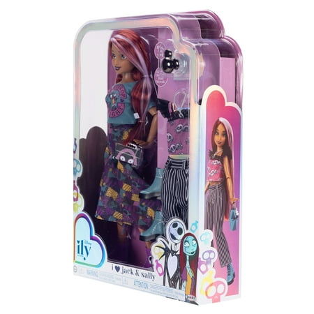 Disney Ily 4EVER I Love Jack & Sally 12 inch Fashion Forward Doll with 2 Gorgeous Fashion Outfits