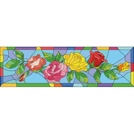 DIAMOND DOTZ? Rose Window Special Edition Diamond Painting Kit