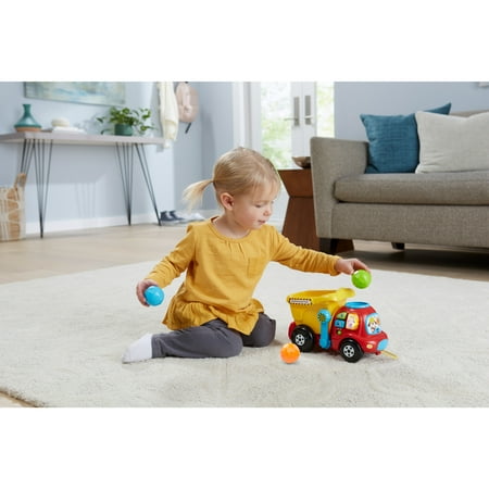 VTech Drop & Go Dump Truck with Accessories, Baby and Toddler Toys