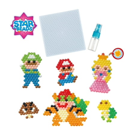 Aquabeads Super Mario Character Set, Complete Arts & Crafts Kit for Children