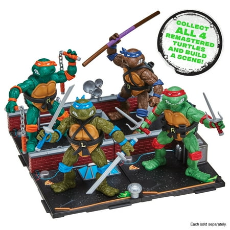 Teenage Mutant Ninja Turtles: 4? Remastered Michelangelo Action Figure by Playmates Toys