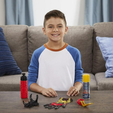 Marvel Spider-Man Super Web Slinger Role-Play with Fluid, Shoots Webs or Water, Costume Accessory