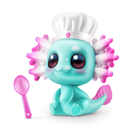 5 SURPRISE A-LOT-A Axolotls Reveal Surprise Themed Novelty Unboxing Toy Collectible Mini's by ZURU