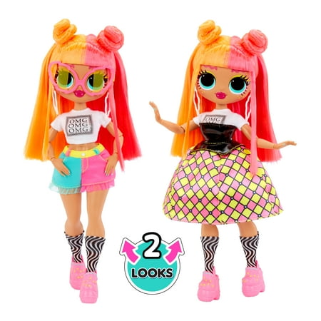 LOL Surprise OMG Neonlicious Fashion Doll with Fashions and Accessories, Ages 4+