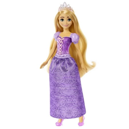 Disney Princess Rapunzel Fashion Doll with Blond Hair, Blue Eyes & Tiara AccessoryOne Size,