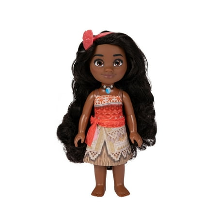 Disney's Moana 2 Adventure Petite Set 6 inch Tall Moana Doll with 2 Outfits and Accessories