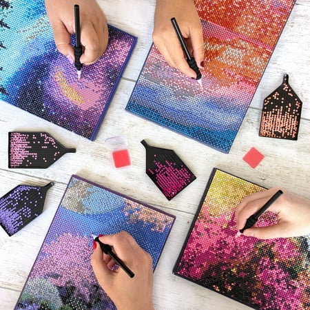 ArtSkills Brilliant Art Diamond Painting Craft Kit, Mystical Garden