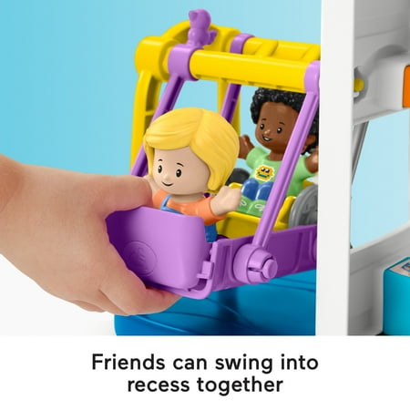 Fisher-Price Little People Play for All School Toddler Playset with Figures & Accessories