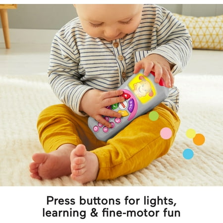 Fisher-Price Laugh & Learn Sis? Remote Baby & Toddler Learning Toy with Music & Lights