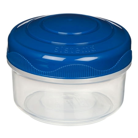 Sistema To Go Round Mini Bites 3-Pack (Colors May Vary)3.03" x 6.42",
