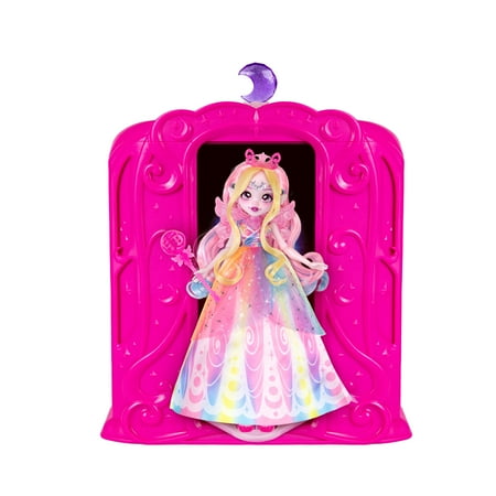 Magic Mixies Magic Mirror 10.5" Supreme Doll, Luna the Butterfly Pixie, 50+ Lights & Sounds, Ages 5+