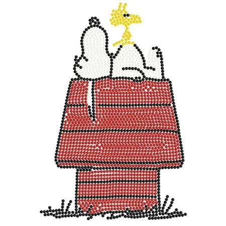 DIAMOND DOTZ? Snoopy's Doghouse Wall Plaque Diamond Painting Kit