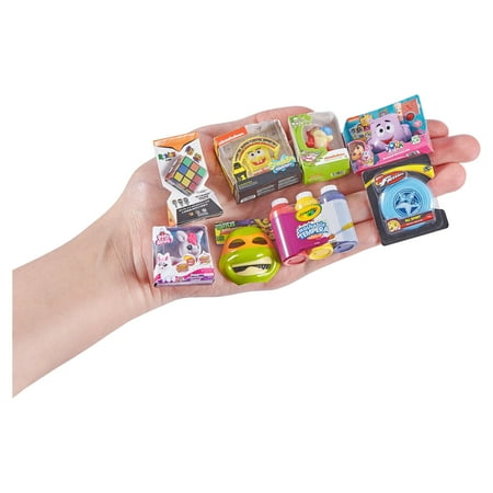 Toy Mini Brands Capsule Collectible Toy by ZURU Plastic Mini Toys Collectible, Blue