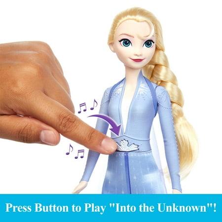 Disney Frozen Singing Adventure Elsa Doll Sings ?Into the Unknown? from Disney Frozen 2 Movie
