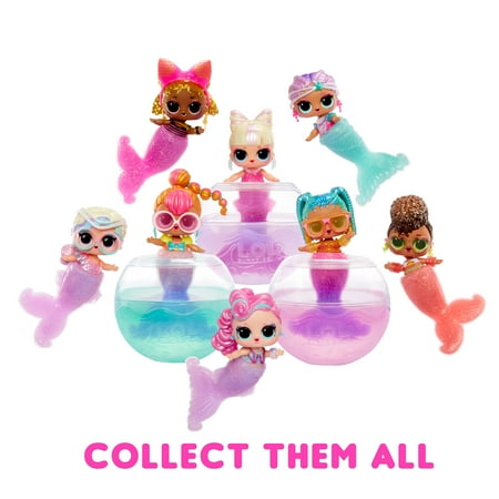 LOL Surprise Mermaids Tots with Color Change Tails, Ages 4+