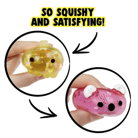 The Original Moj Moj Bubbles or Crunch Series 1, Collectible Blind Bag, Toy Stuffers, Party Favors, Kids Ages 5+