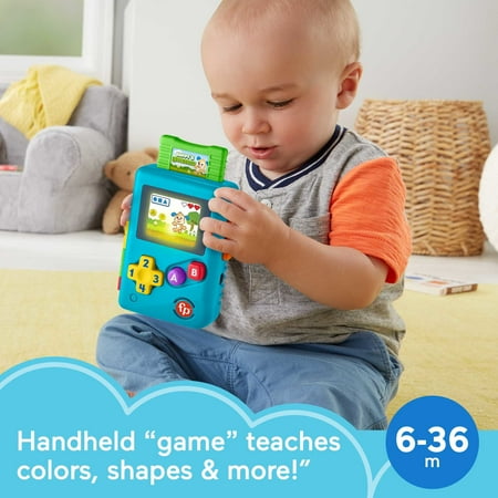 Fisher-Price Laugh & Learn Lil? Gamer Pretend Video Game Learning Toy For Infants & Toddlers