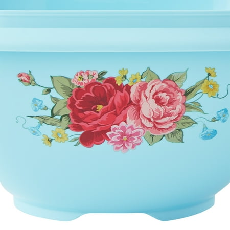 The Pioneer Woman-8 Piece Bowl Set, Sweet Romance, Teal